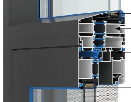 創(chuàng)美100系列，內(nèi)開(kāi)、外開(kāi)，窗紗一體平開(kāi)窗